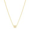 Nano Zodiac Necklace (Aquarius) – product view