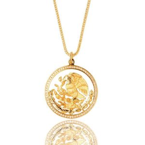 Coat of Arms Necklace (Mexico Tribute)