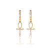 Micro Huggy Hoop Earrings (16mm) – product view