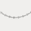 Gold Diamond Moon Necklace – product view