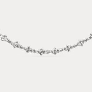 Rome Gold Diamond Cross Chain
