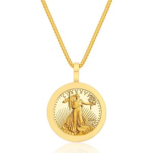 Standard 1oz Fine Gold Coin (Liberty-Coin, Solid Gold)