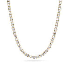 Vincent Diamond Tennis Necklace (18-Point)