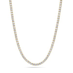 Vincent Diamond Tennis Necklace (8-Point)