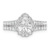 Eight Row Wide Shape Band Ring – Yellow Gold / 8 – product view