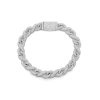 Geometric Bezel Diamond Bracelet – Yellow Gold / 7″ – product view