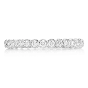 Stackable Diamond Ring - White Gold / 6.5