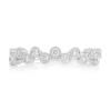 Three Row Split Channel Ring – White Gold / 6.5 – product view