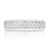 One Row Prong Set Diamond Ring – Yellow Gold / 6.5 – product view