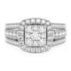 Round & Baguette Channel Diamond Ring – Yellow Gold / 6.5 – product view