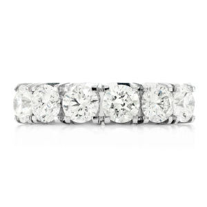 Five Stone Diamond Ring - White Gold / 6.5