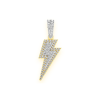 Yin Yang Diamond Pendant – Yellow Gold – product view