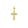 Jesus Crucifix Diamond Pendant – 0.10ctw / Yellow Gold – product view