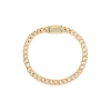 Scallop Diamond Bangle – 5pt / 1.00ctw / Yellow Gold / Medium – product view