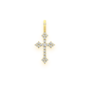 Jesus Silhouette Diamond Pendant – 0.65ctw / Yellow Gold – product view